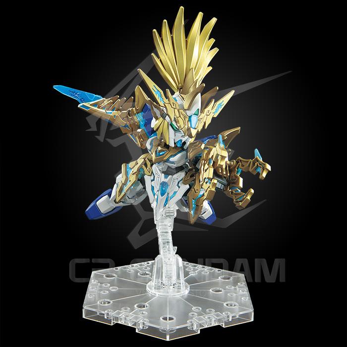 [BANDAI] MÔ HÌNH ĐỒ CHƠI LẮP RÁP GUNDAM SD WORLD HEROES 17 RYUBI UNICORN GUNDAM LONG ZHU LIU BEI - LƯU BỊ SDWH