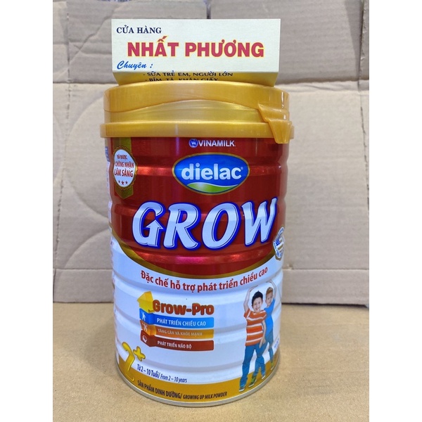 Sữa Bột Dielac Grow 2+ 900g Vinamilk (từ 2- 10 tuổi)