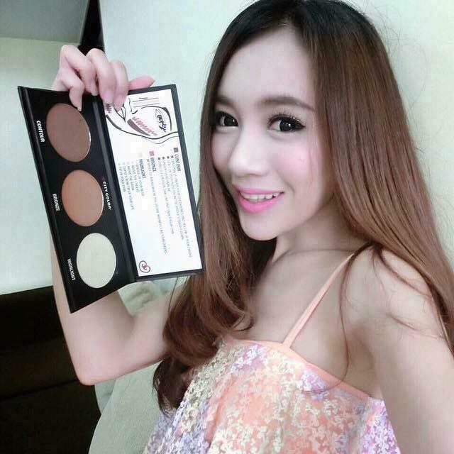 BẢNG TẠO KHỐI CITY COLOR CONTOUR EFFECTS PALETTE 3 ô