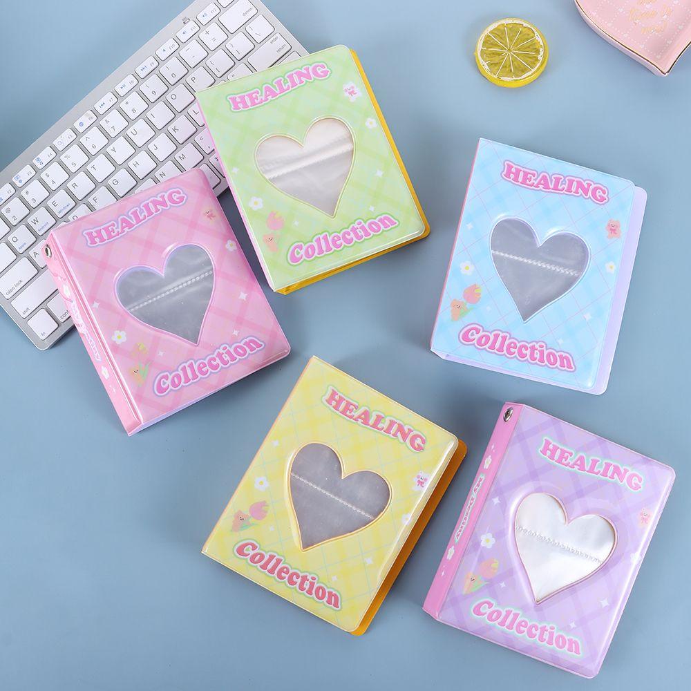 SUSANS Album Ảnh Hình Trái Tim Dễ Thương Cho Polaroid 3 inch