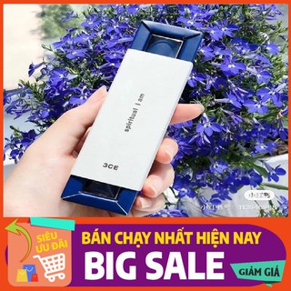 SON 3CE Son Xanh ,Son Vỏ Xanh Mẫu Mới Màu Đỏ Đất Siêu Lì