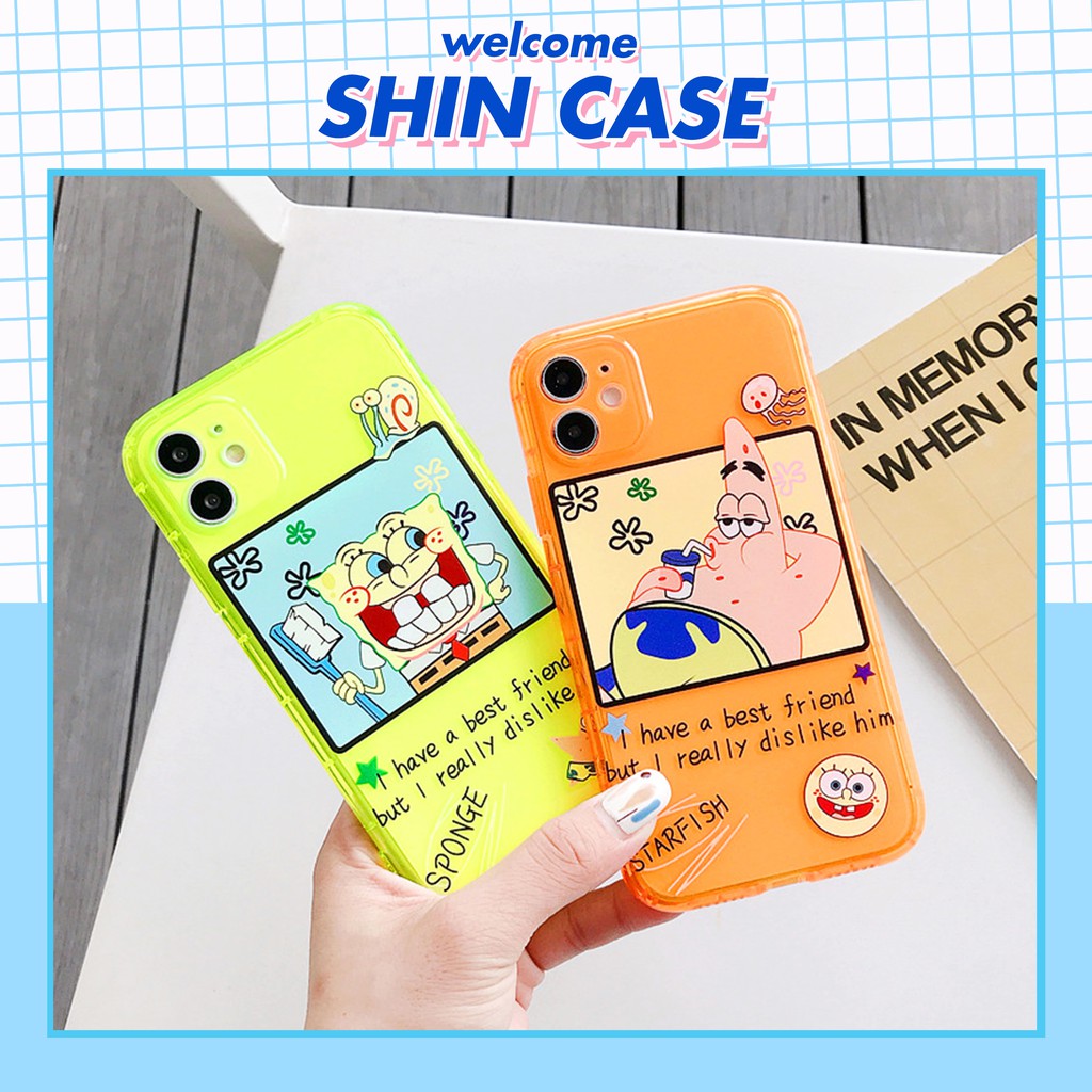 Ốp lưng iphone Bọt biển neon dẻo mềm 5/5s/6/6plus/6s/6splus/7/7plus/8/8plus/x/xr/xs/11/12/pro/max/plus/promax