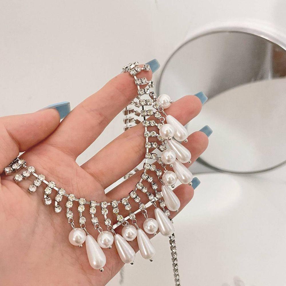 Vòng cổ Phong Cách Hàn Quốc Đơn Giản Sang Trọng Cho Nữ|Dây Xích Đeo Hông / Thắt Lưng Thời Trang Cá Tính