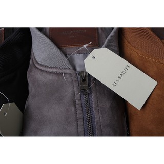 [ẢNH THẬT] [FREESHIP] Áo khoác Bomber da lộn phối zip