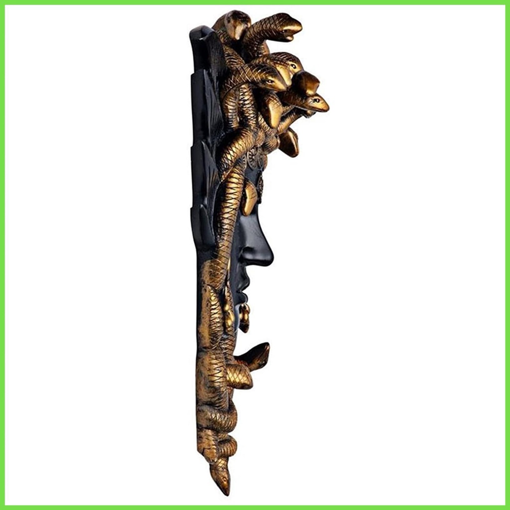 Mô Hình Tượng Thần Thoại Hy Lạp Medusa Cổ Điển Bằng Nhựa Resin Trang Trí Nhà Cửa
