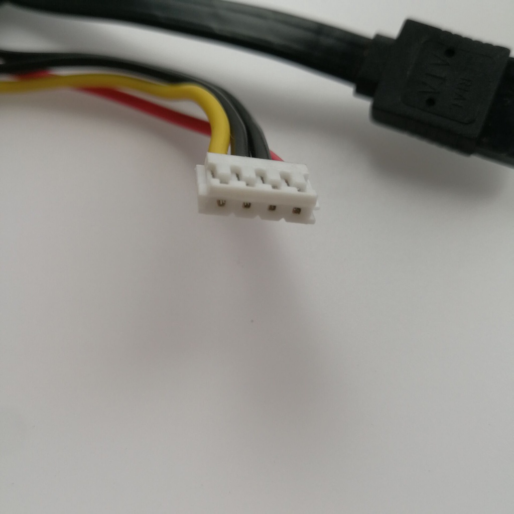 Dây Cáp Dữ Liệu Ổ Cứng SATA 7 + 15 22pin 4pin 2 Trong 1 Cho Htp Ht Pc HIN MINI ITX 10cm