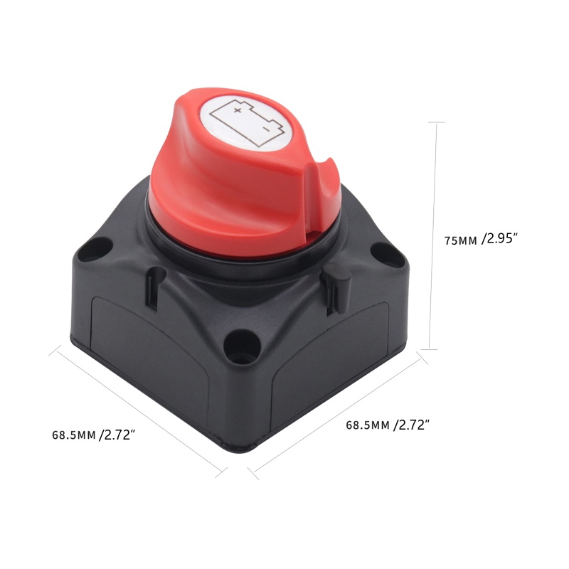 Công Tắc Ngắt Kết Nối Pin Chống Thấm Nước Cho Tàu Thuyền / Xe Hơi / RV ATV UTV Yac