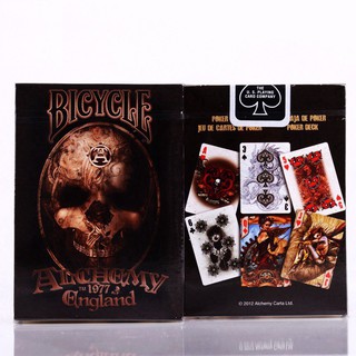 Bộ bài ảo thuật Bicycle Alchemy England  bìa