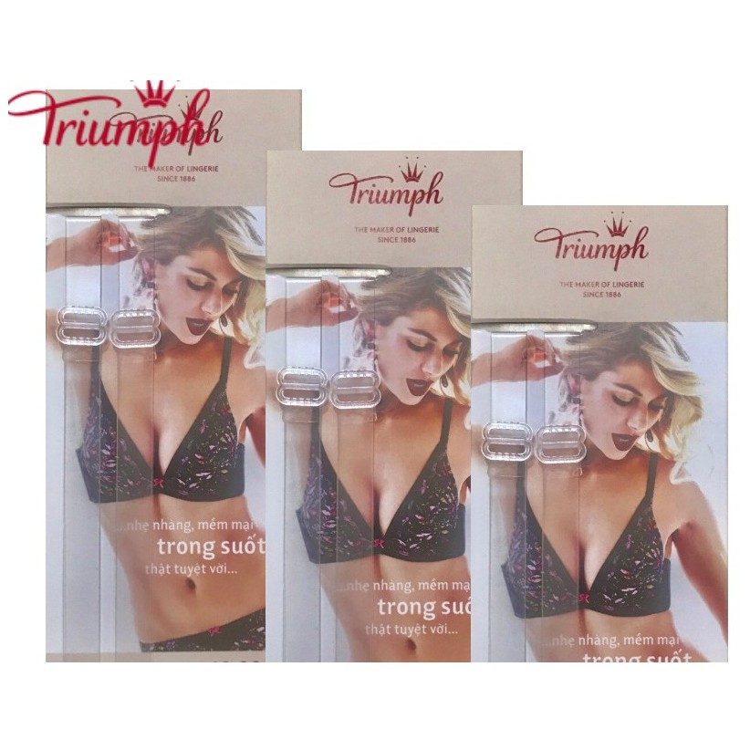 [Mã FAMALLT5 giảm 15% đơn 150k] Combo 3 đôi dây vai trong Triumph