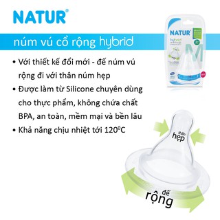 Bình Natur hybrid 120ml