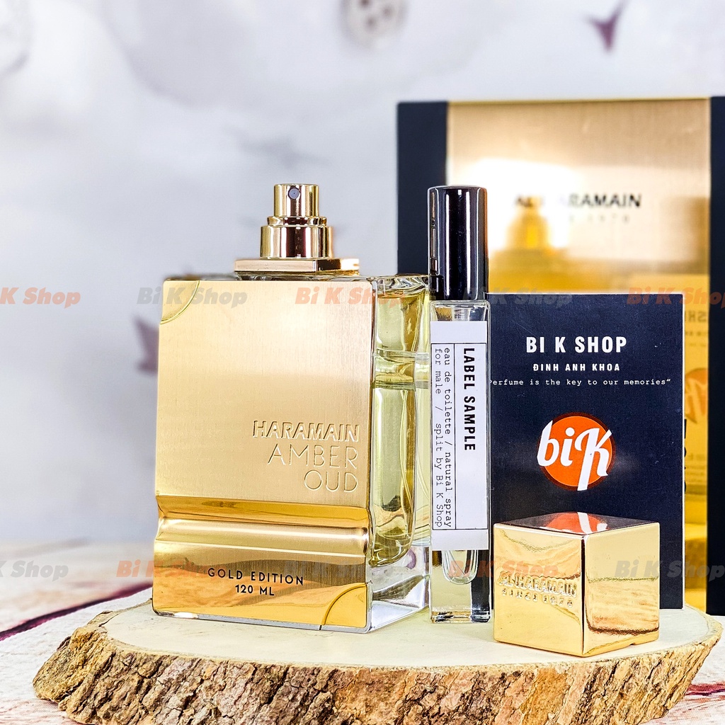 Bi K Shop - Nước hoa unisex Al Haramain Perfumes Amber Oud Gold Edition
