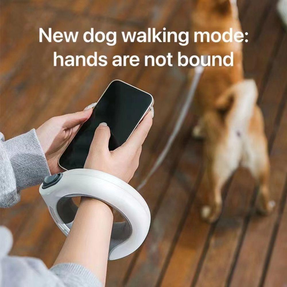 [COD] Dây Dắt Thú Cưng Đi Dạo Bằng PP Nylon Có Thể Thu Gọn Tiện Dụng