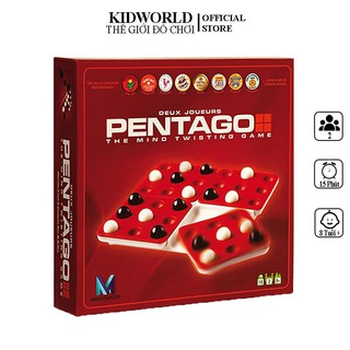 Trò chơi Cờ xoay Pentago, Boardgame Chiến Thuật Đối Kháng Cho 2 Người Chơi