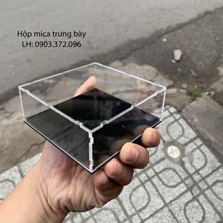 Hộp Mica trong suốt trưng bày sản phẩm - 10x10x4cm