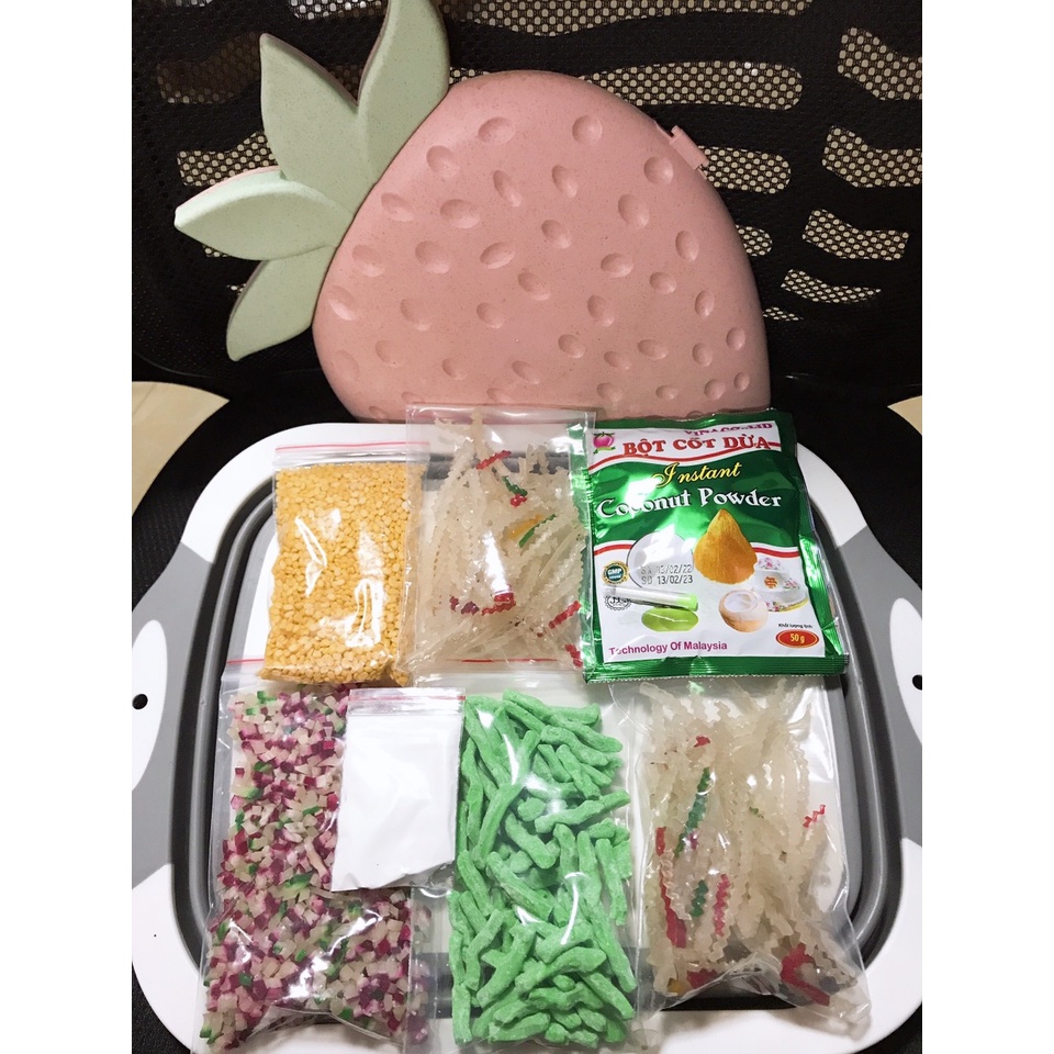 Set chè sương sa hạt lựu (300gr, 500gr) siêu thơm ngon kèm công thức