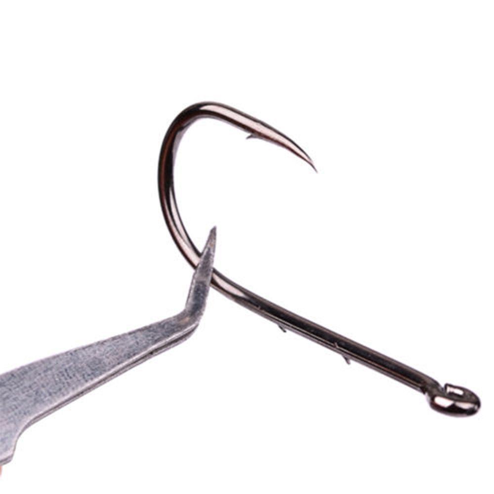 MUVAKO Bộ 100 Móc Câu Cá Chất Lượng Cao