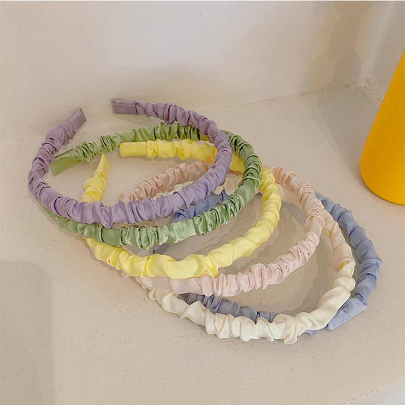 Cài tóc bằng vải satanh thời trang cho nữ