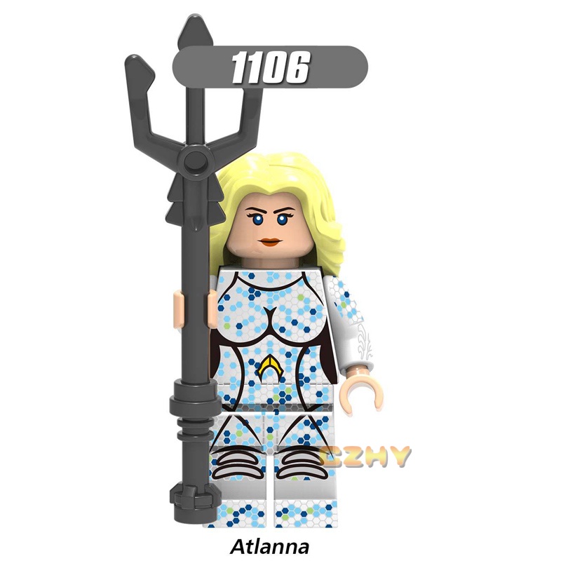 Mô Hình Nhân Vật Siêu Anh Hùng Aquaman Màu Đen