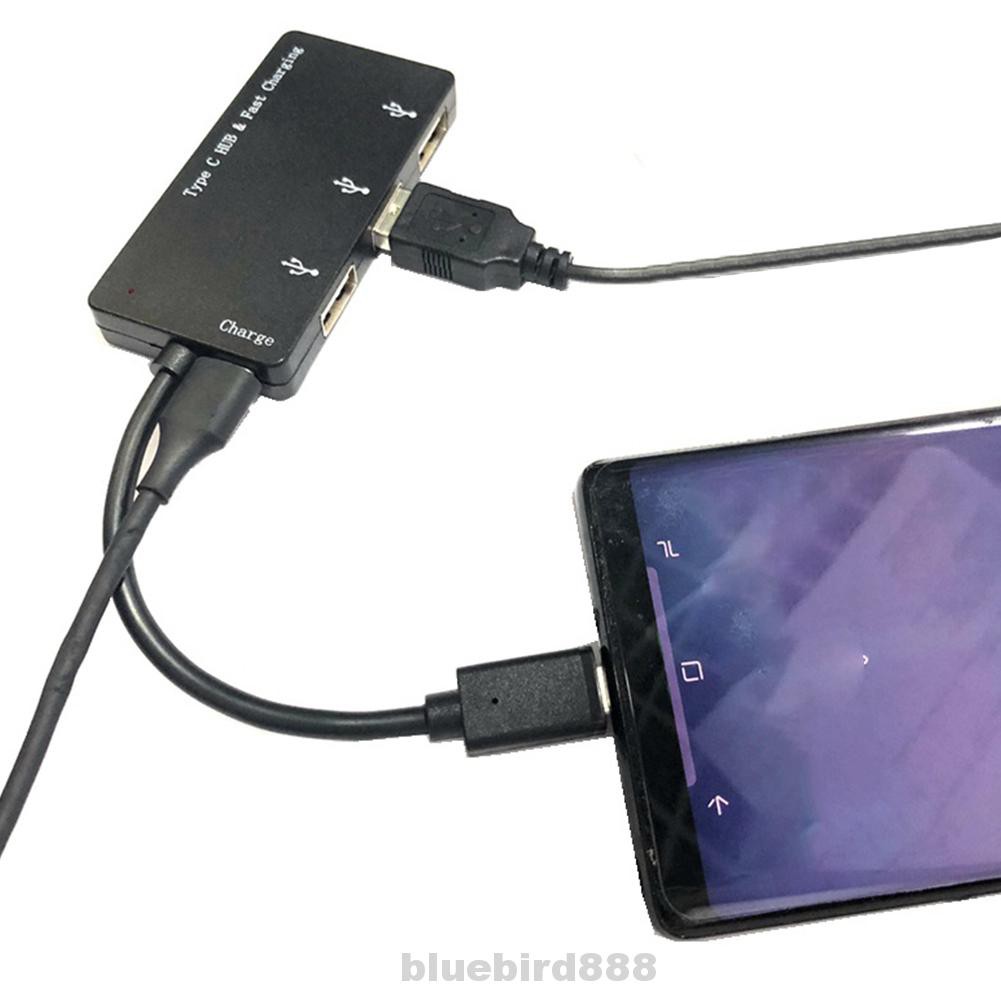 Bộ Chia Cổng Sạc Nhanh Type C Chất Liệu Nhựa Abs Tốc Độ Cao Cho Máy Tính | BigBuy360 - bigbuy360.vn
