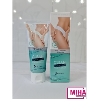 Kem Tẩy Lông Toàn Thân Ecosy Clean Body Hair Removal Cream 100ml