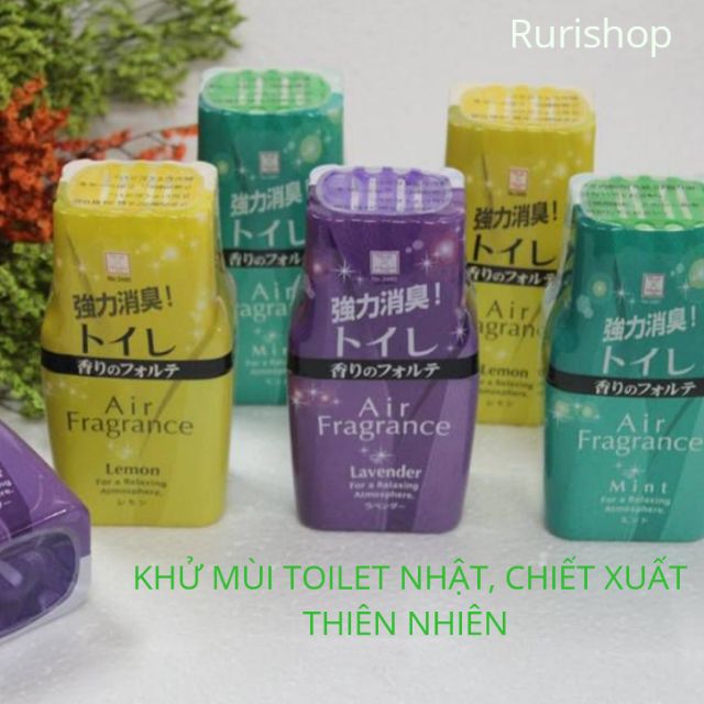 Hộp khử mùi toilet Nhật Bản_ Chiết xuất từ thiên nhiên