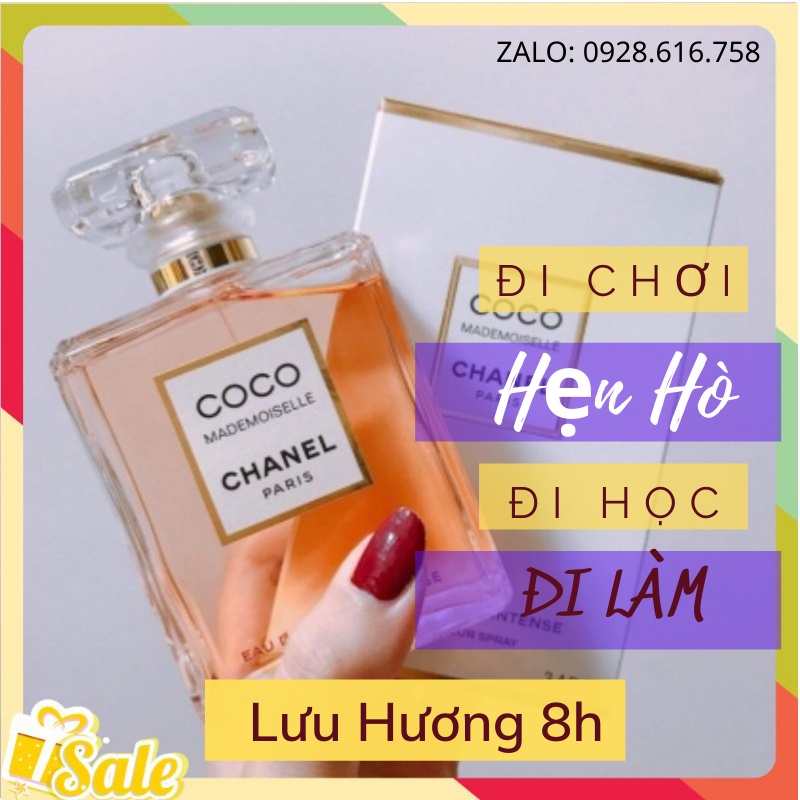  Nước Hoa Nữ COCO Mademoiselle 100ml Nước Hoa Nữ Thơm Lâu Mùi Ngọt