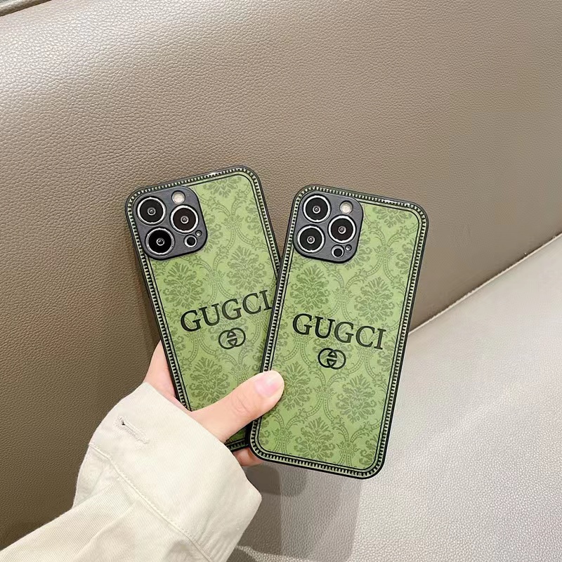 Sang Trọng Ốp Điện Thoại Kính Cường Lực Họa Tiết GUCCI Cho iphone 13 Pro Max i13 13pro 11 Pro Max i11 X XR Xs Max 7plus 8plus 12Pro 12 Pro Max