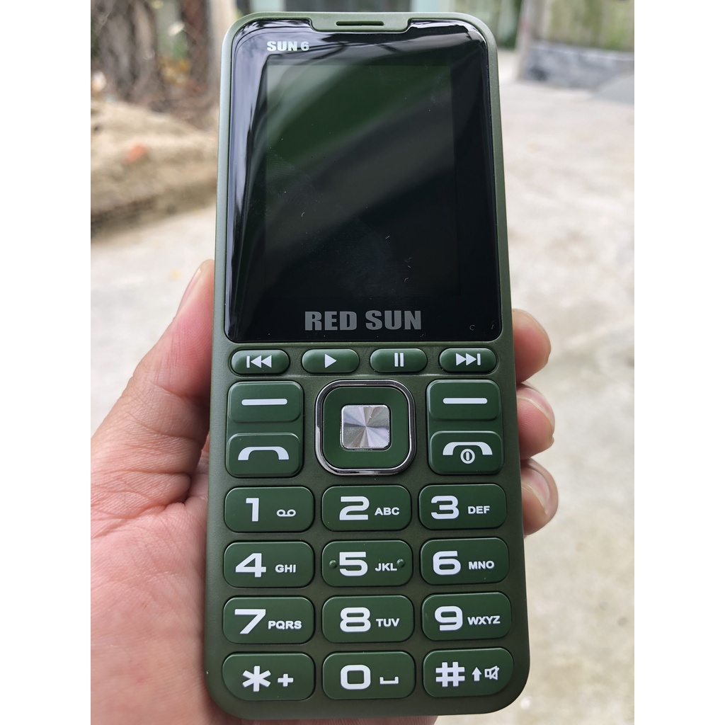 Điện thoại Red Sun 6 , 4 sim , thay đổi giọng nói , pin trâu , mới nguyên seal - Bảo hành 12 tháng