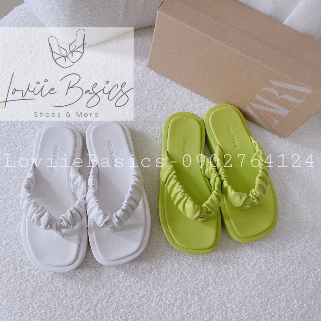 DÉP XUỒNG NỮ LOVIIE BASICS - DÉP LÊ NỮ - DÉP KẸP THỜI TRANG - DÉP BÁNH MÌ - D220310