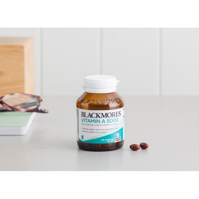 Bổ mắt Vitamin A Blackmores 5000IU 150 Viên Của Úc