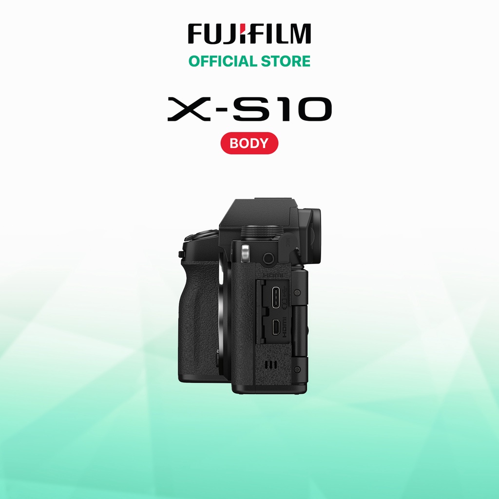 Máy ảnh kỹ thuật số Fujifilm X-S10 (Tặng: Pin 126S + Sạc 126S)