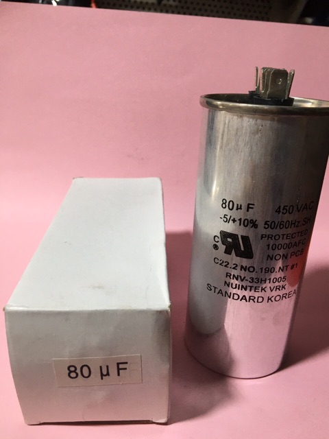 Tụ dầu ngâm 450vac, 25uf, 30uf, 35uf, 40uf, 45uf, 50uf, 60uf, 70uf, 80uf