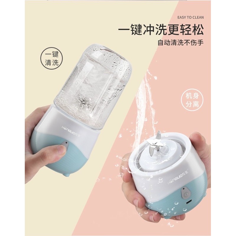 (6 lưỡi và 4 lưỡi)Máy say sinh tố cầm tay dung tích 300ml, cực khỏe có thể say đá.