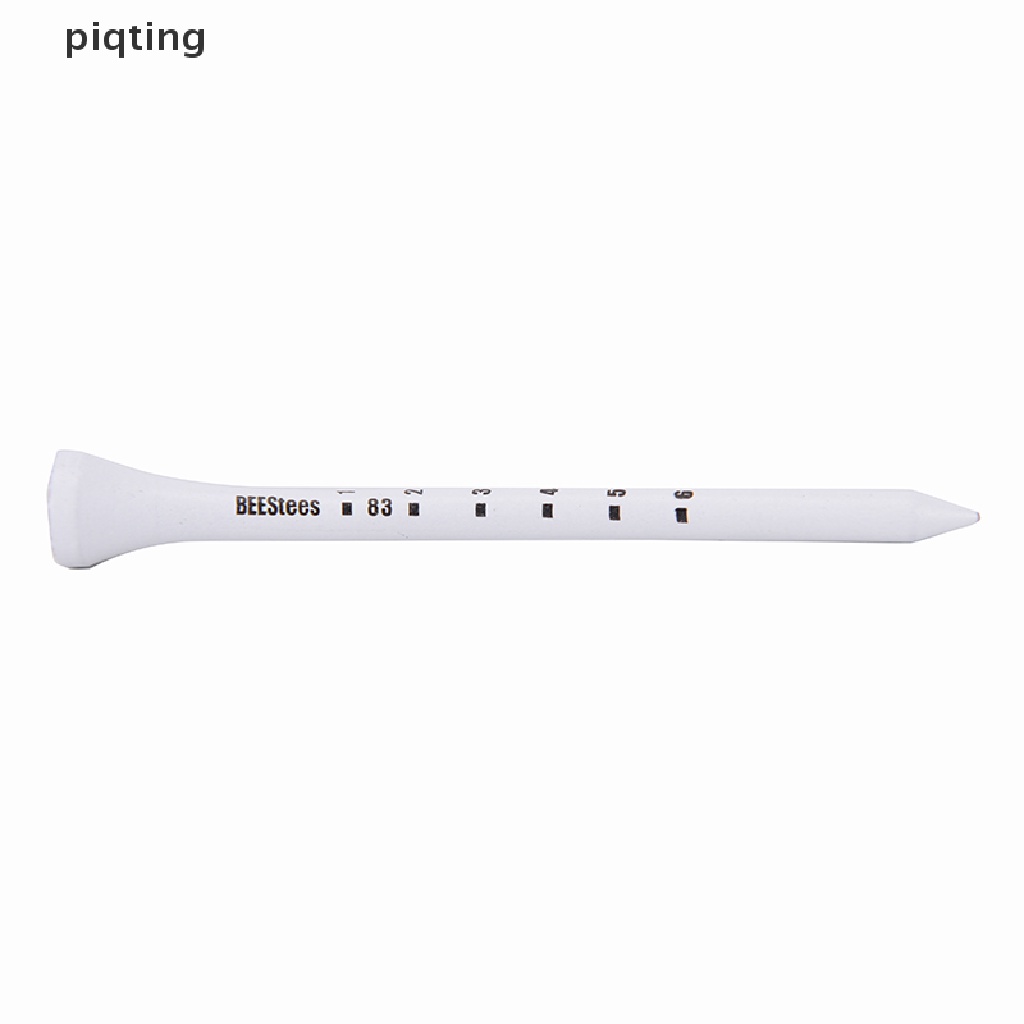 Piqt 50PCS Professional Golf Tees 83mm White Golf  Tee Scale Golf Tees EN
