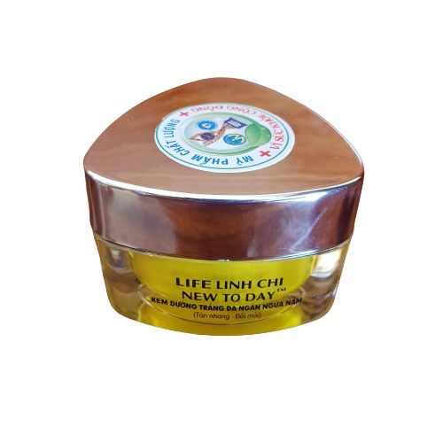 Kem dưỡng trắng da mặt ngăn ngừa nám tàn nhang đồi mồi New Today linh chi 35g