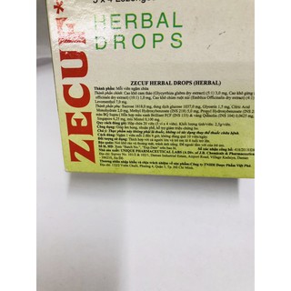 Kẹo ngậm ZECUF