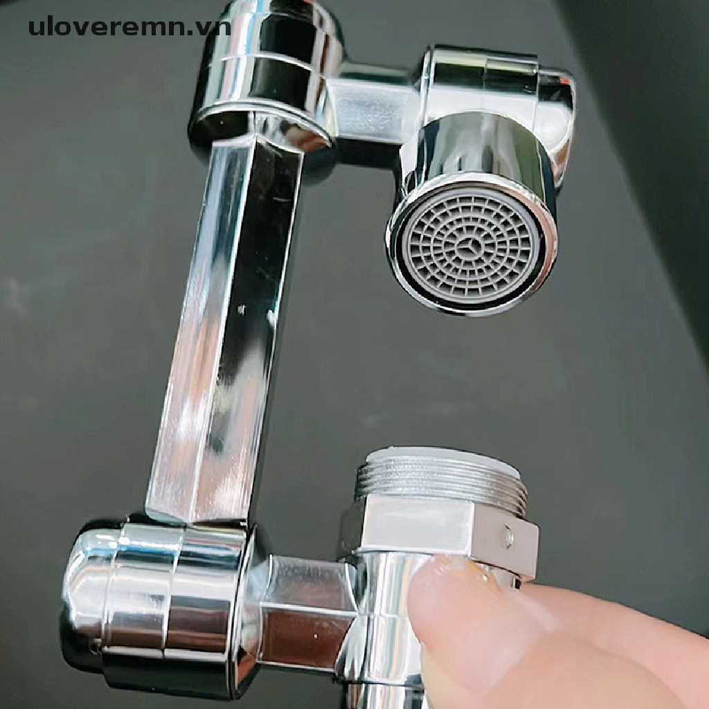 Đầu Nối Dài Vòi Nước Bồn Rửa Nhà Tắm Xoay 1080 Độ 2 Chế Độ Tiện Dụng