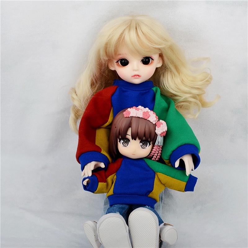 Áo Sweater Mới cho búp bê 1/6 BJD và OB11 GSC