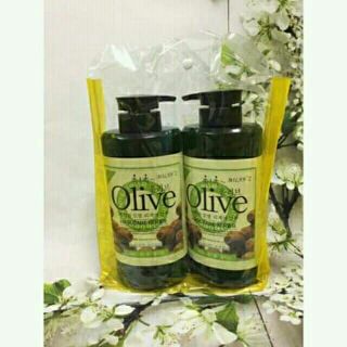 Dầu Gội và Dầu Xả Olive