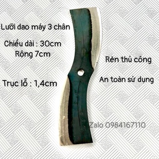 Lưỡi dao máy thái chuối 3 chân
