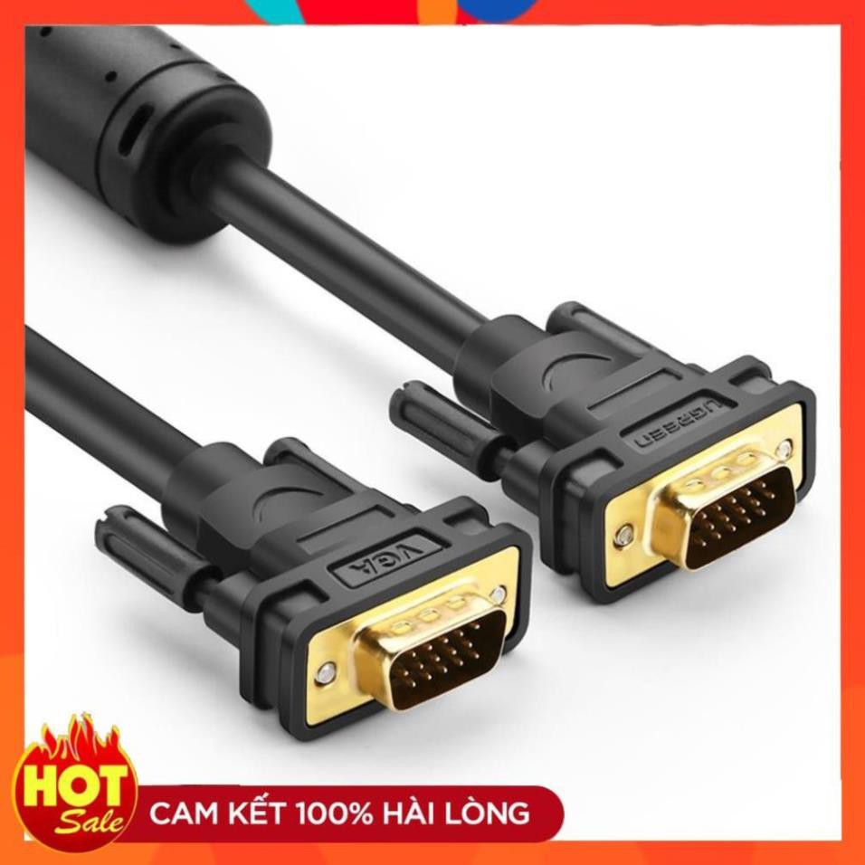 [Chính Hãng] Cáp VGA Dài 5M Ugreen 11632 - Hàng chính hãng bảo hành 12 tháng