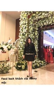 SET DẠ VIỀN CỔ TRÒN  ( ảnh thật)