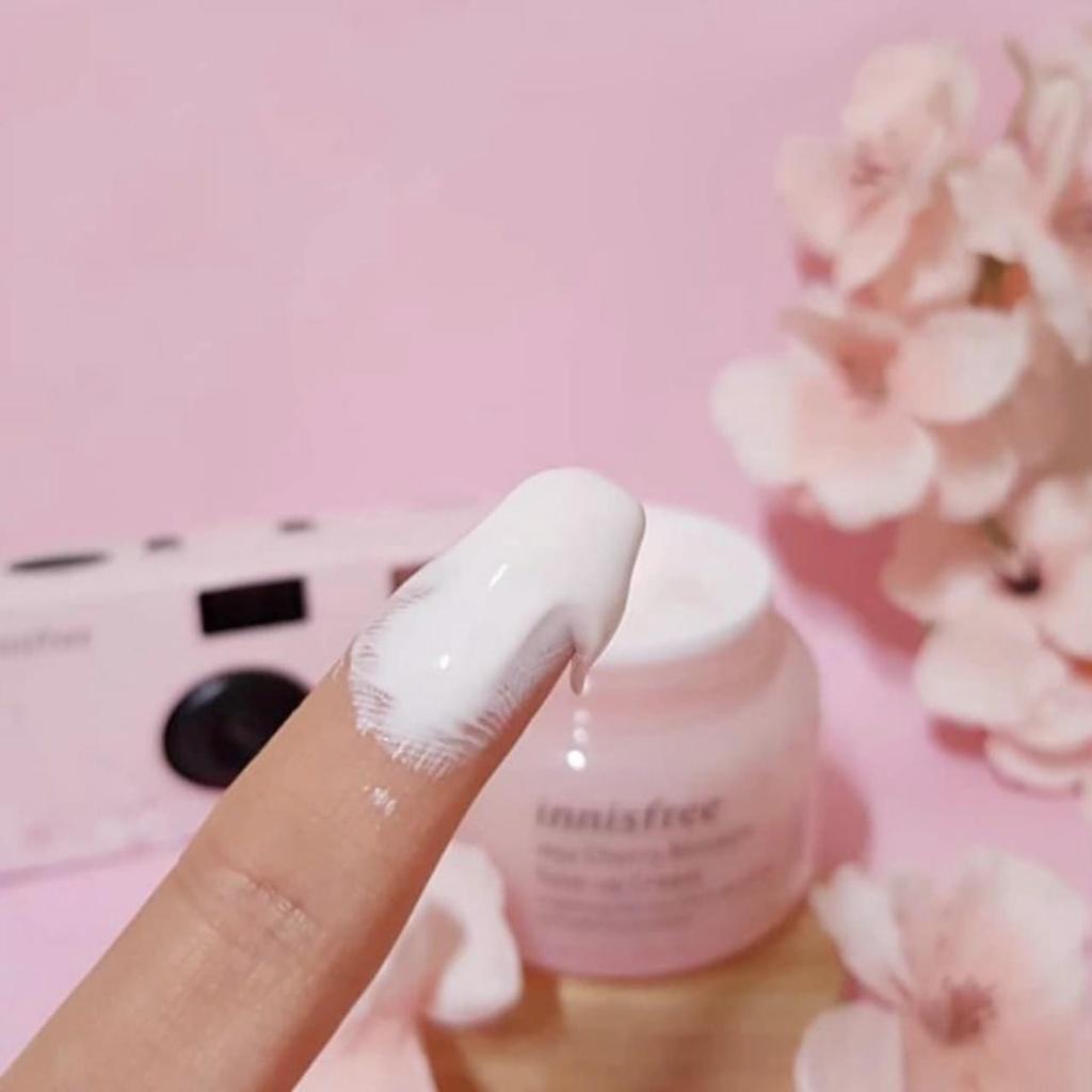 Kem Dưỡng Innisfree Jeju Cherry Blossom Dưỡng Trắng Tone Up Cream Hàn Quốc - 50ml