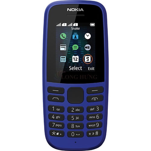 Điện thoại Nokia 105 Single Sim 2019 - Hàng chính hãng