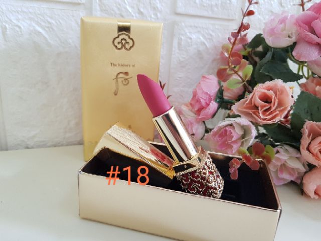 Son lì Whoo Velvet Lip Rouge