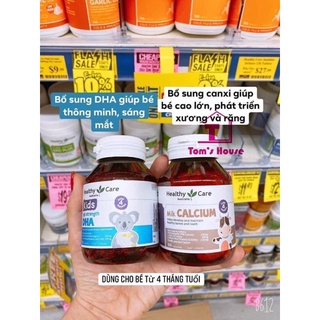 HEALTHY CARE bổ sung canxi và dha cho bé- Cặp đôi hoàn hảo