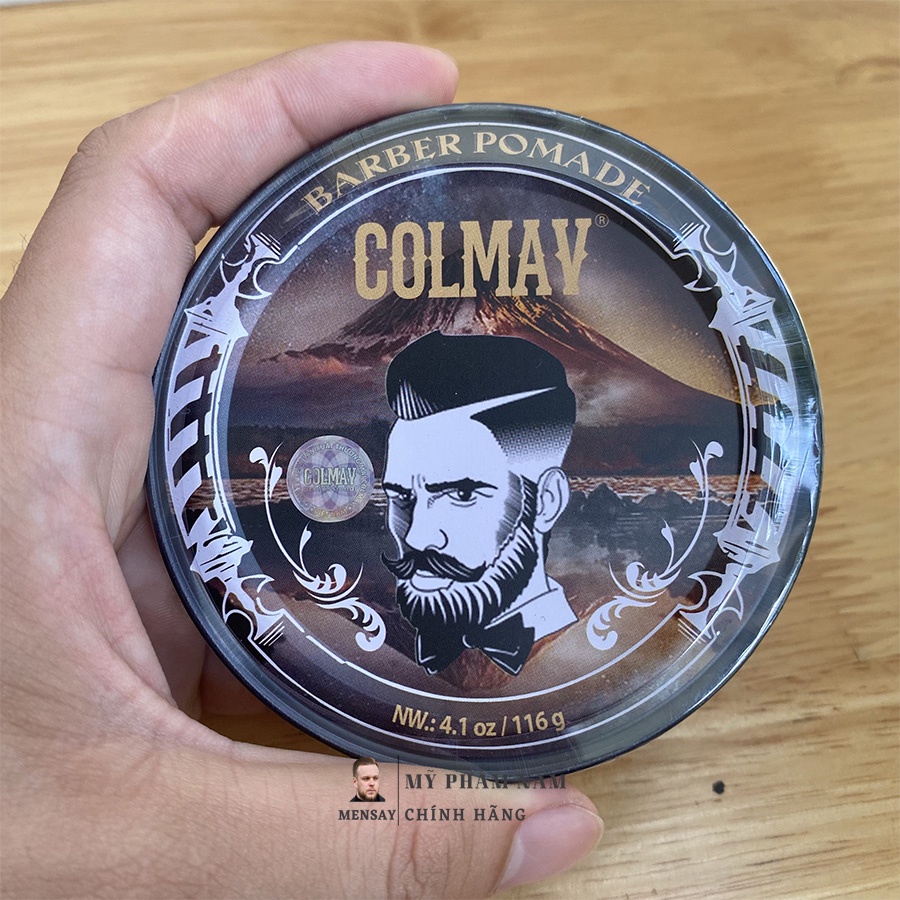 Sáp vuốt tóc Colmav Barber Pomade gốc dầu 100g - chính hãng 100% COLMAV