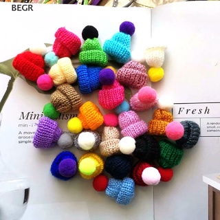 Bộ 10 mũ len mini 3.5cm trang trí cho búp bê