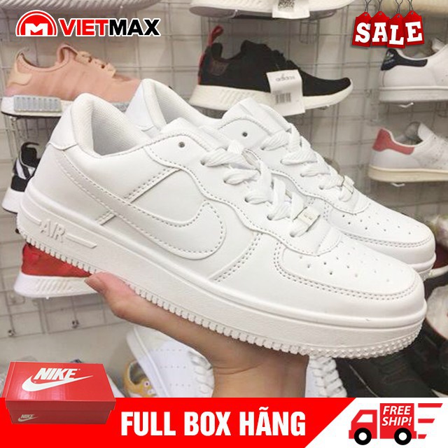 [FULL BOX] Giày Thể Thao Force AF1 Trắng Full Nam Nữ Kèm Hộp | BigBuy360 - bigbuy360.vn