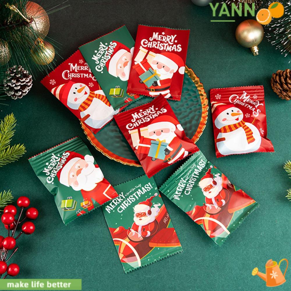 1 100 Túi Quà Tặng Thủ Công Phong Cách Giáng Sinh Năm Mới